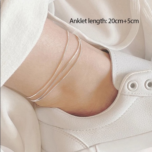 🤍Insta layered sterling silver bracelet - Picture 5 of 5